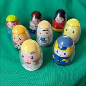 2009 Weebles wobble 5,9,10,11, 16,17, 40,55 lot boy girl soccer chick space mom